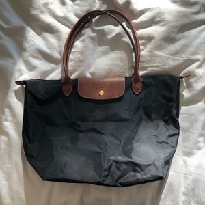Longchamp large tote black